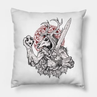 Leshy witcher hunter Pillow