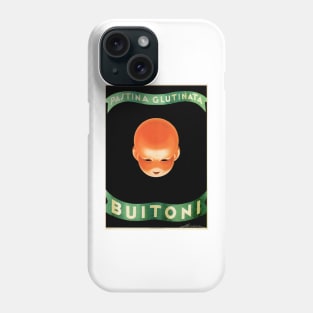 Buitoni Pastina Glutinata Italian Pasta Food Art Deco Advertisement Vintage Phone Case