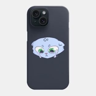 Sad cat Phone Case