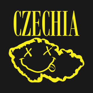 Vibrant Czechia Czech Republic : Unleash Your 90s Grunge Spirit! T-Shirt