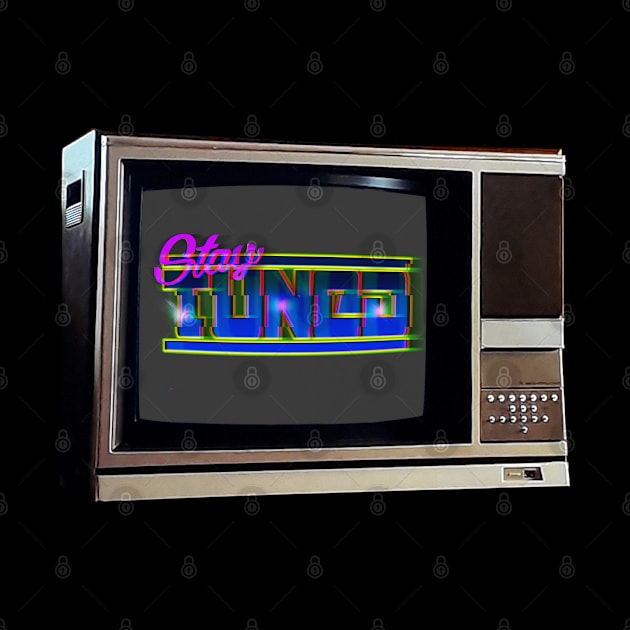 TV SET / STAY TUNED #5 (GLITCHED) by RickTurner