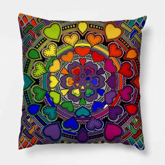 MANDALA Pillow by markucho88