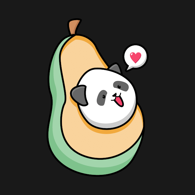 avocado panda by BarnawiMT