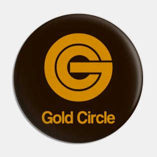 Gold Circle Discount Department Store Pin