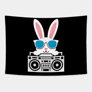 Boombox Bunny Beats Tapestry