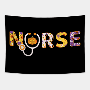 Nurse Halloween Tapestry