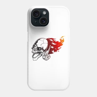 Fire Skull Phone Case