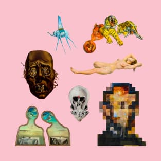 Salvador Dalí Sticker Pack T-Shirt