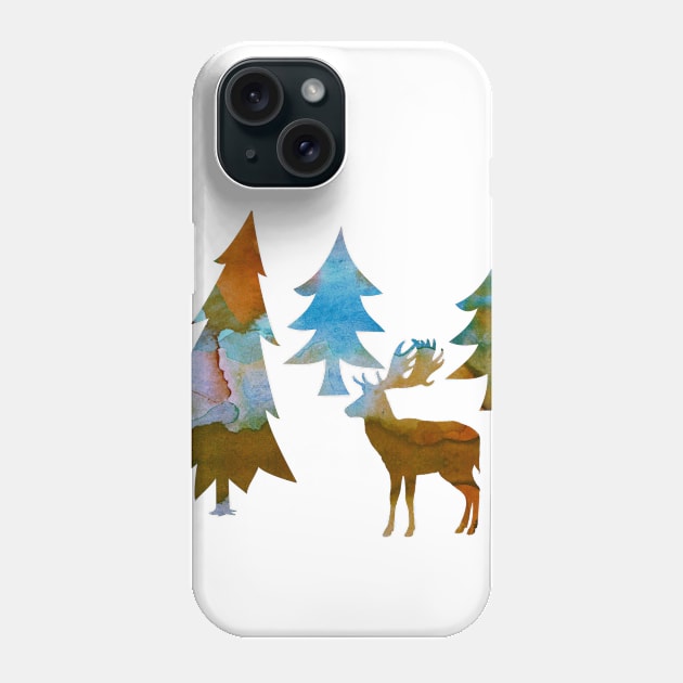 Stag Phone Case by TheJollyMarten