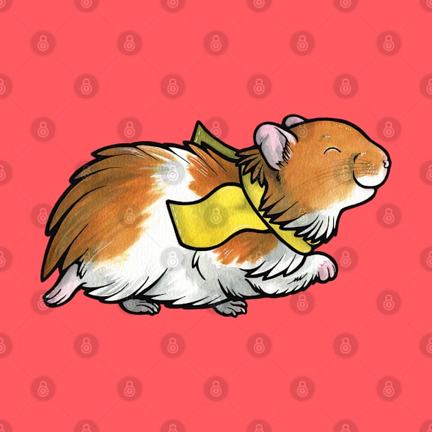 Syrian hamster by animalartbyjess