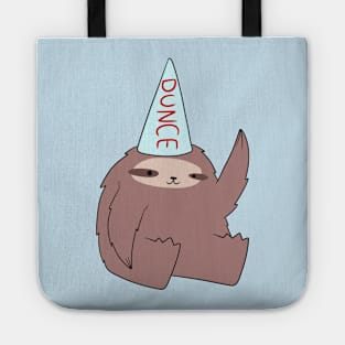 Dunce Sloth Tote