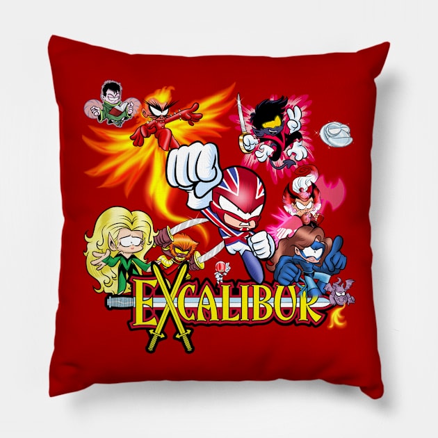 ExcaliburCuties Pillow by BeefcakeBoss