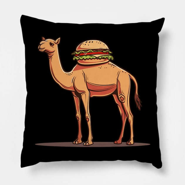 Underrated Camel Contributions Pillow by Silly Picture