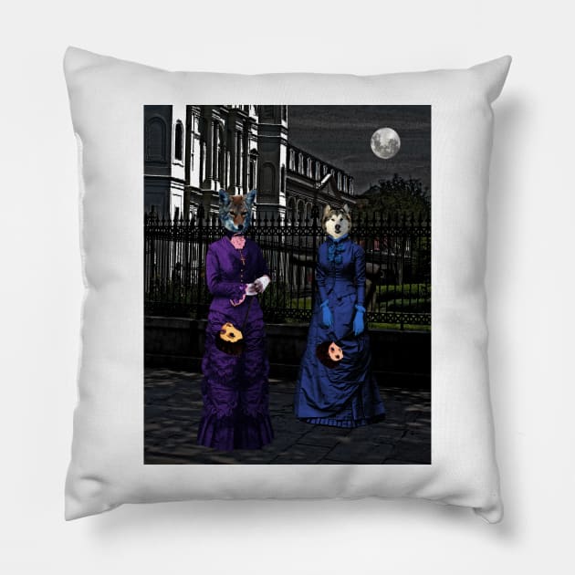 Werewolf Night Pillow by Loveday101