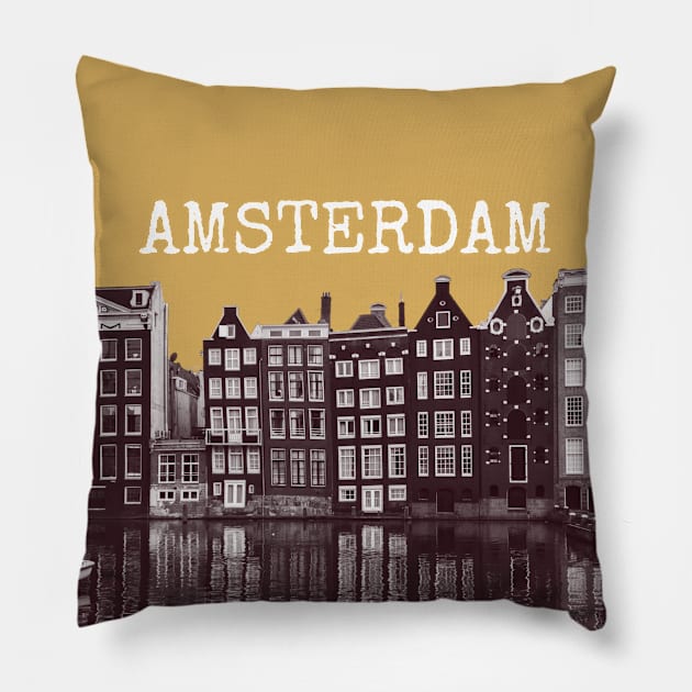 Amsterdam Pillow by NatureGlow