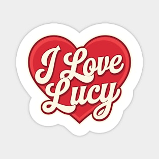i love lucy Magnet
