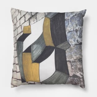 COBBLESTONE ILLUSION Pillow