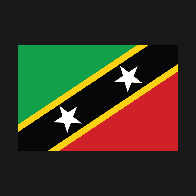 St Kitts and Nevis National Flag by IslandConcepts