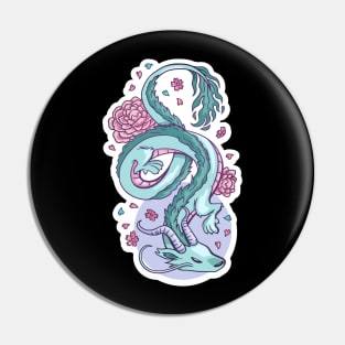 Sticker Design Asien Dragon Pin