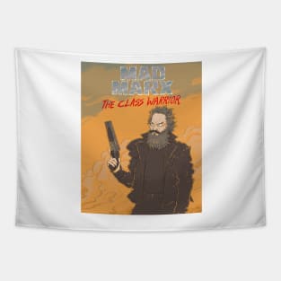 Mad Marx: The Class Warrior (print) Tapestry