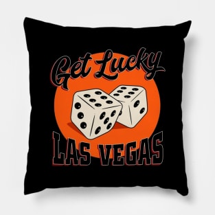 Get Lucky Las Vegas Pillow