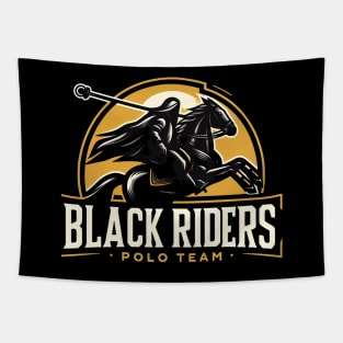 Black Riders Polo Team - Fantasy Funny Tapestry