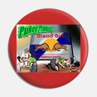 Pukey Products 4 "Bread Bull" Pin