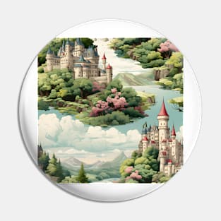 Castles Pattern 14 - France Pin