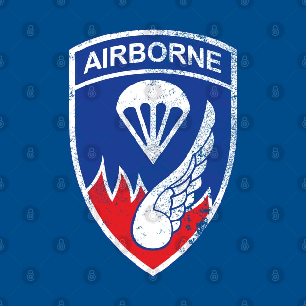 187th Airborne Infantry Regiment (distressed) by TCP