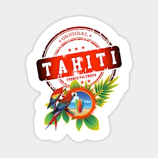 TAHITI Cool Beach Magnet