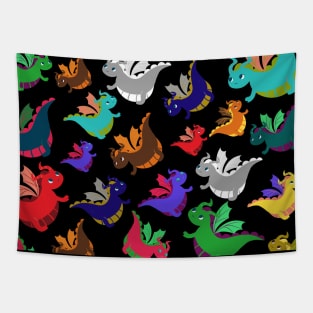 Cute Baby Dragons Tapestry