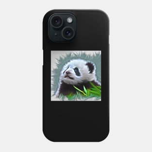 Baby Panda Painting Phone Case