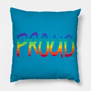 Gay and Proud Pillow