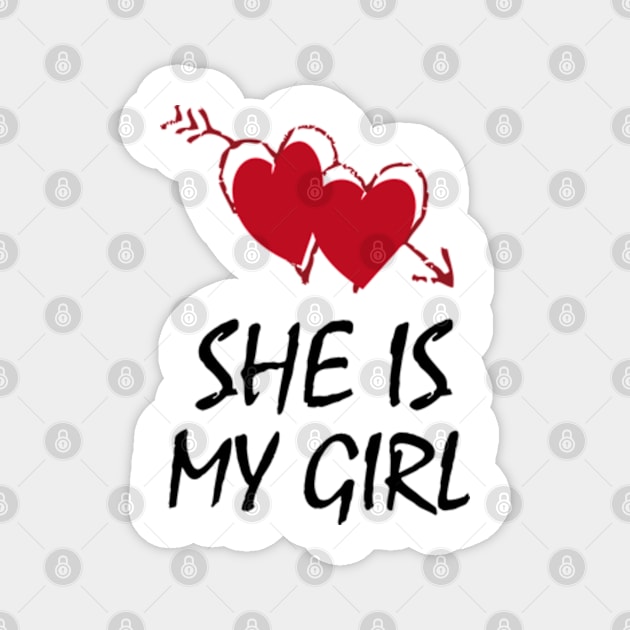 She is my girl. Magnet by RENAN1989