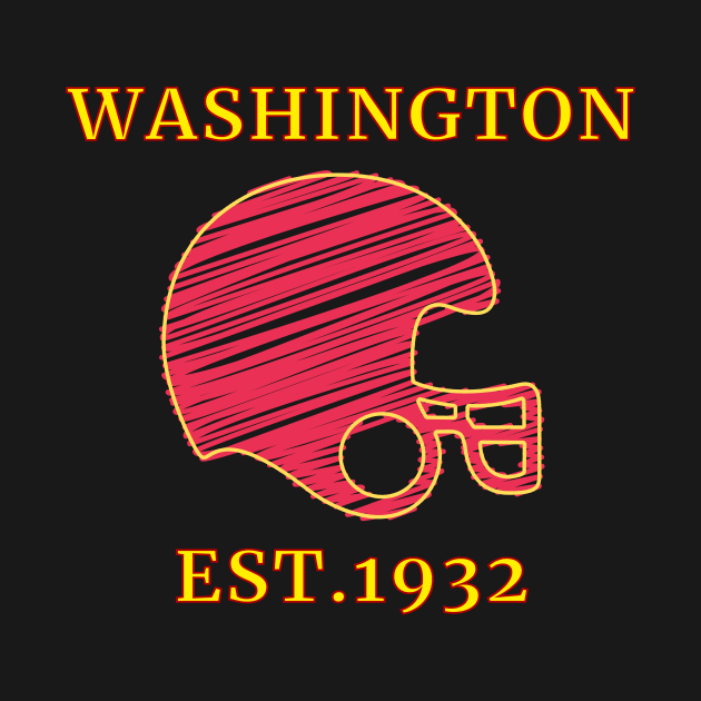 Washington Football DC Sports Team With Helmet Style, Vintage Washington Football DC Sports Team Novelty Gift by WPKs Design & Co