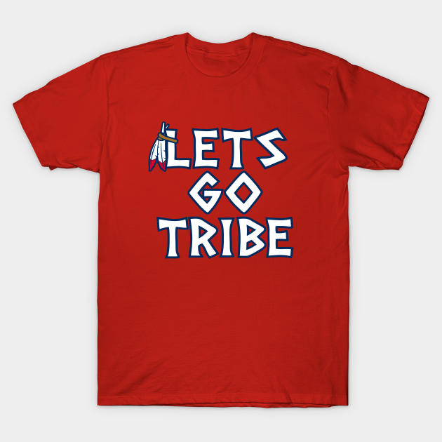 Discover Lets Go Tribe - Red - Cleveland - T-Shirt