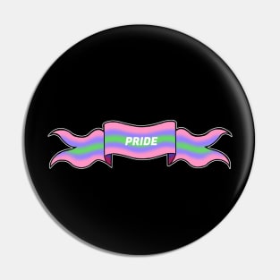 trigender pride banner Pin