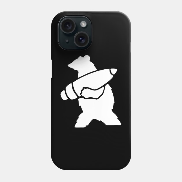 Wojtek Bear Phone Case by BarkeranArt