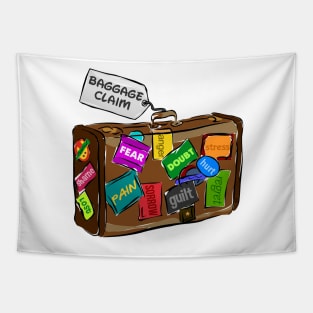 Excess Baggage Tapestry