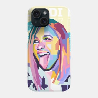 Abstract Cardi B in WPAP Phone Case