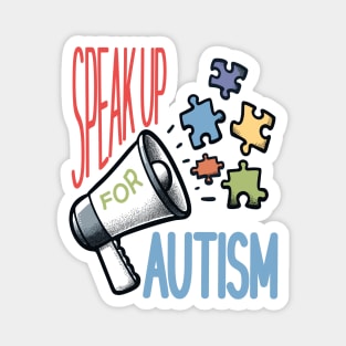 Speak Up For Autism: Mind Body Balance Magnet