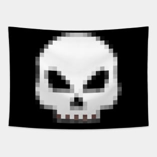 8bit Skull Tapestry