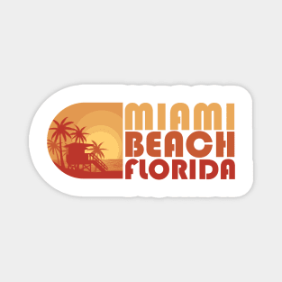 Miami Beach Florida Magnet