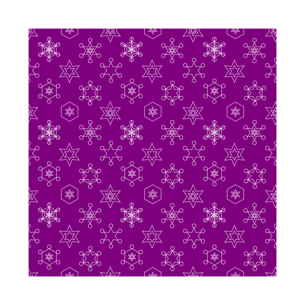 Assorted Snowflakes on Magenta Repeat 5748 by ArtticArlo