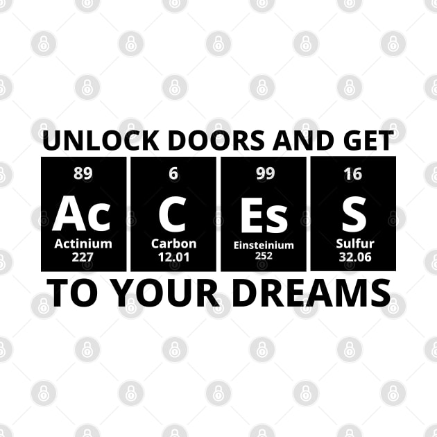 Unlock Doors And Get Access To Your Dreams by Texevod