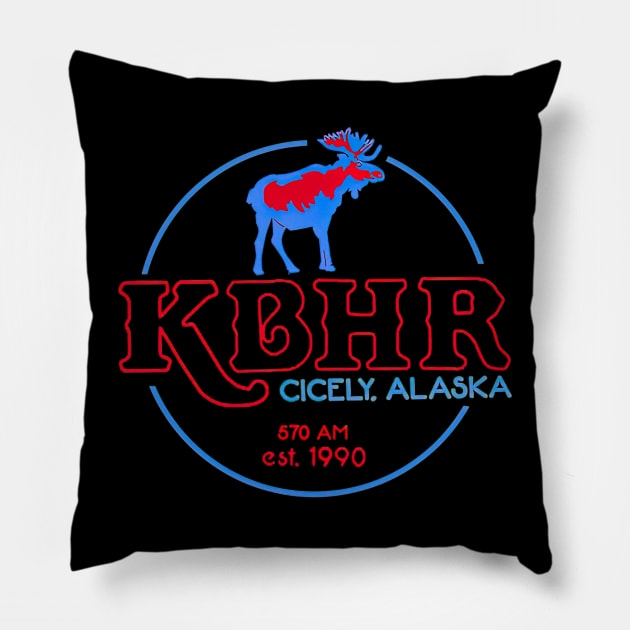 KBHR Northern Exposure Pillow by ThomaneJohnson