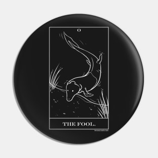 The Fool dinosaur Tiktaalik tarot Pin