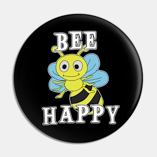 Bee Happy Pin