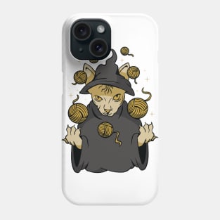 Wizard-cat Phone Case