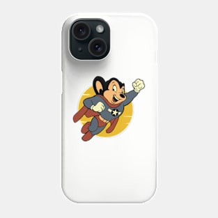 Mighty Mouse Nose Art Phone Case